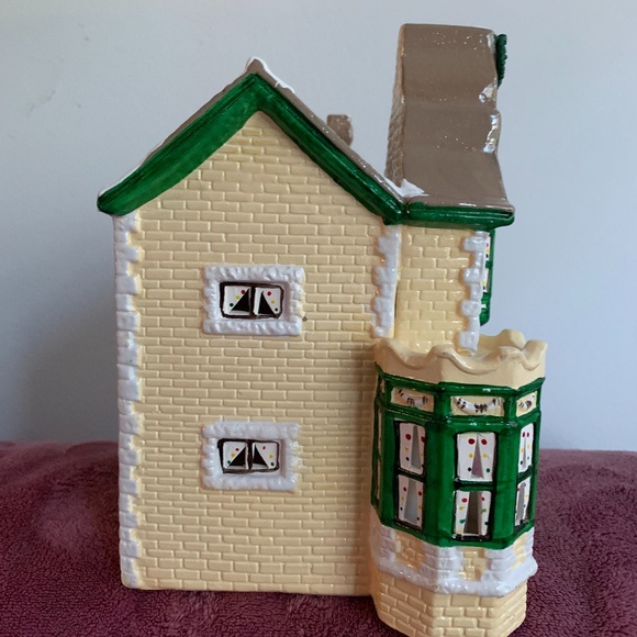 Yuletide Snow Hamlet Vintage 1989 #740  NO LIGHT - Picture 3 of 5